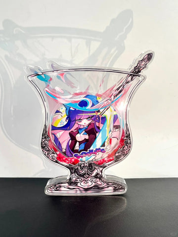 ［推し活グッズ］缶バッジアクリルフレーム 58～75mm【G340S3】