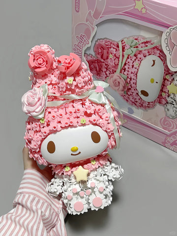 ［サンリオ］マイメロディ＆クロミ ブロック おもちゃ【NLST1G】