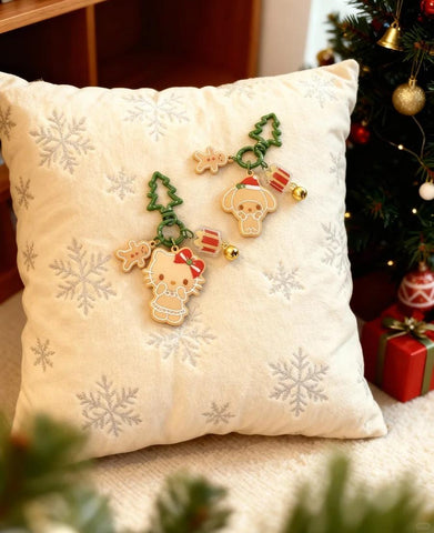 ［サンリオ］クリスマス ジンジャーマン キーホルダー【ZINZ1Y】