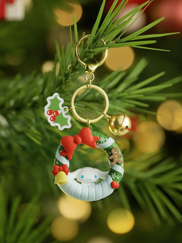 ［サンリオ］クリスマス キーホルダー【95F7LD】