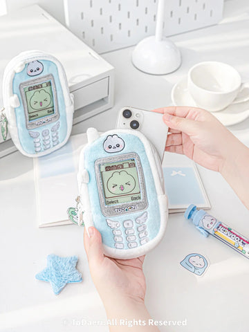 ［推し活グッズ］10cm 無属性 ぬいぐるみ用服 ポーチ【G5T1I7】
