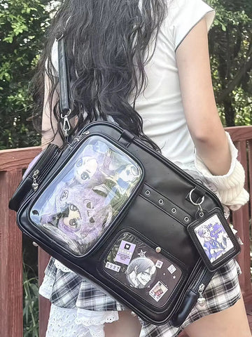 ［バッグ］20cmぬいぐるみ用 3way 痛バッグ 【85U5UF】