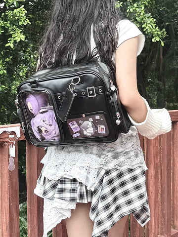 ［バッグ］20cmぬいぐるみ用 3way 痛バッグ 【85U5UF】