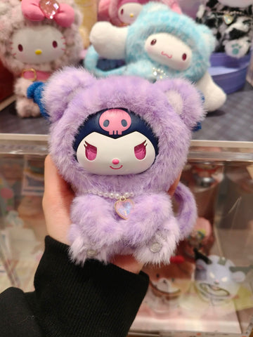 ［サンリオ］トレーディングぬいぐるみ 中身確認【豹纹】