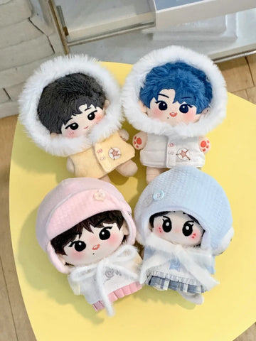 ［ぬい服］10cm 無属性 ぬいぐるみ用 お洋服【暖绒】