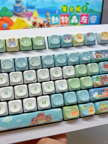 ［メカニカルキーボード］どうぶつの森 MOA/Cherry キーキャップ【0K3XJ0】