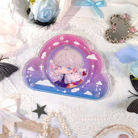 ［推し活グッズ］缶バッジ アクリルフレーム 58～75mm【LYW2JT】