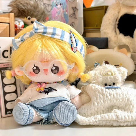 ［ぬい服］20cm 無属性 ぬいぐるみ用服【雪盐】