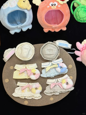 【受注予約】［ぬい服］10cm 無属性 ぬいぐるみ用 お洋服【水手】