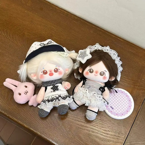 【受注予約】［ぬい服］20cm 無属性 ぬいぐるみ用 お洋服【波点】