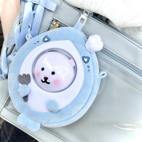 ［ぬい服］10cm 無属性 ぬいぐるみ用服 痛ポーチ【太空舱】
