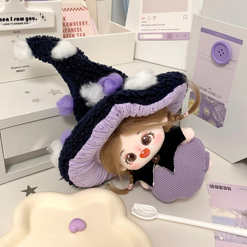 ［ぬい服］10/20cm 無属性 ぬいぐるみ用 お洋服【蘑菇】
