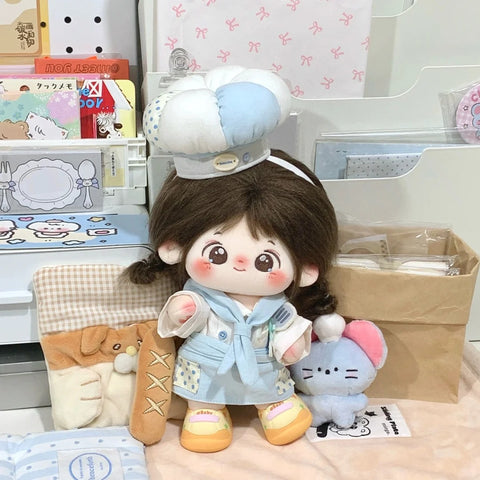 ［ぬい服］10/20cm 無属性 ぬいぐるみ用服【厨师】