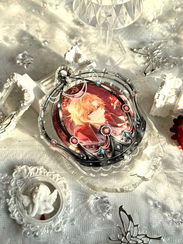 ［推し活グッズ］缶バッジ アクリルフレーム 58/75mm【8UHPDA】