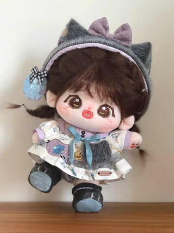 ［ぬい服］10/15cm 無属性 ぬいぐるみ用 お洋服【鸢尾】
