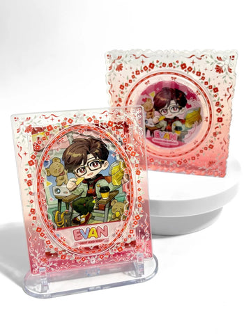 ［推し活グッズ］缶バッジ アクリルフレーム 75mm【VV9CLW】
