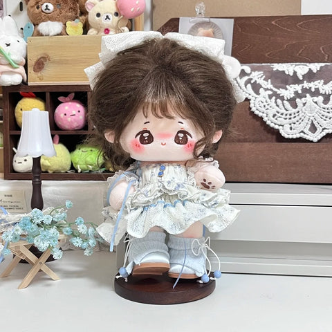 【受注予約】［ぬい服］20cm 無属性 ぬいぐるみ用 お洋服【蓝花织】