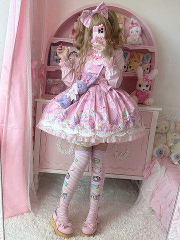 ［ファッション］ロリータ オーバーニーソックス 靴下【R36R17】