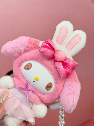 ［サンリオ］マイメロディ トレーディングぬいぐるみ 中身確認【甜梦】