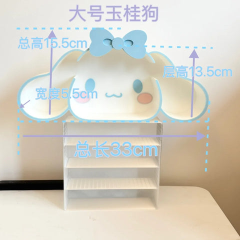［サンリオ］シナモロール 3Dプリント 小物 収納棚