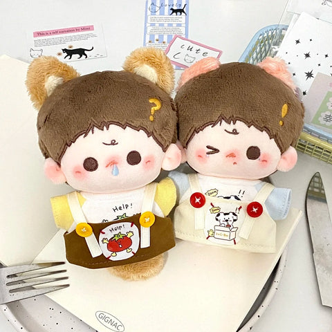 ［ぬい服］10cm 無属性 ぬいぐるみ用 お洋服【番茄】
