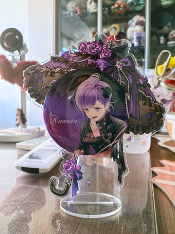 ［推し活グッズ］缶バッジ用 アクリル スタンド【YT3UOC】