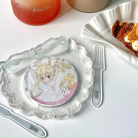 ［推し活グッズ］缶バッジアクリルフレーム 58/75mm【L2H4U4】