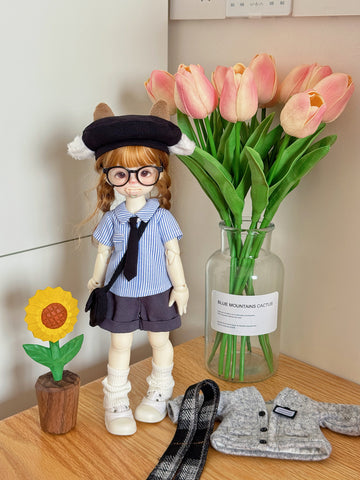 ［BJD服］1/6 ドール用 衣装セット【三月】