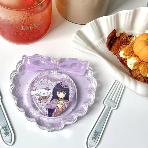 ［推し活グッズ］缶バッジアクリルフレーム 58/75mm【L2H4U4】