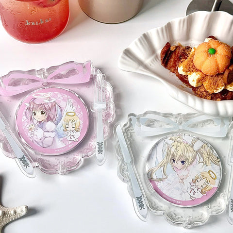 ［推し活グッズ］缶バッジアクリルフレーム 58/75mm【L2H4U4】