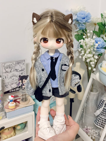 ［BJD服］1/6 ドール用 衣装セット【三月】