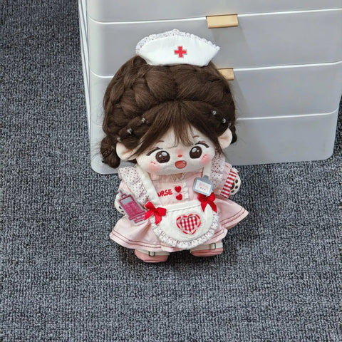 ［ぬい服］10/20cm 無属性 ぬいぐるみ用 お洋服【小护士】
