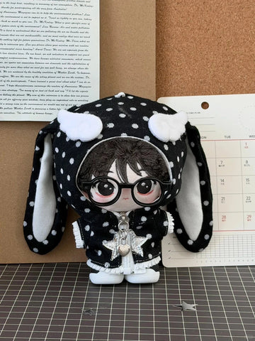 ［ぬい服］10cm 無属性 ぬいぐるみ用 お洋服【小兔】