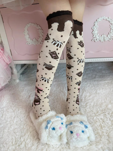 ［ファッション］ロリータ オーバーニーソックス 靴下【0JAA8U】