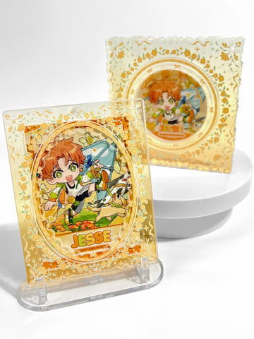 ［推し活グッズ］缶バッジ アクリルフレーム 75mm【VV9CLW】