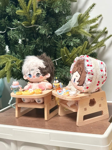 【受注予約】［ぬい小物］10/15/20cm 無属性 ぬいぐるみ用 ベビーチェア【座椅】