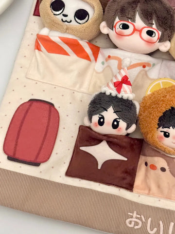 ［ぬい服］10cm 無属性 ぬいぐるみ用服 ウォールポケット【挂袋】