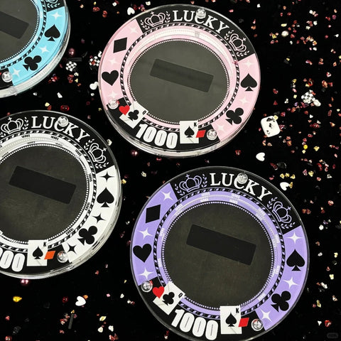 ［推し活グッズ］缶バッジアクリルフレーム 58～75mm【F3L8A7】
