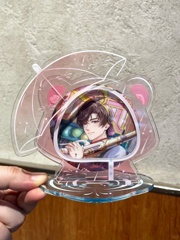 ［推し活グッズ］缶バッジアクリルフレーム 58~75mm【V7W9K5】