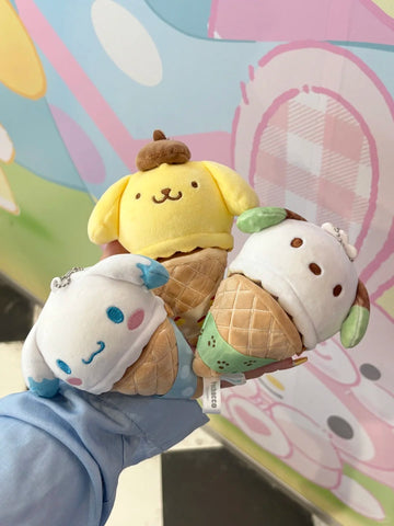 ［サンリオ］トレーディング ぬいぐるみ 中身確認「雪糕筒」