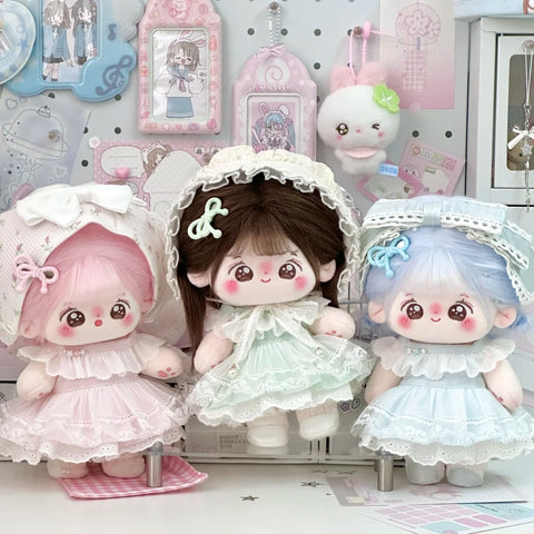 ［ぬい服］20cm 無属性 ぬいぐるみ用 お洋服【马卡龙】