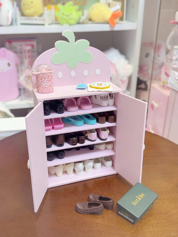 ［BJD小物］1/6 ドール用 手作り いちご家具【43S448】