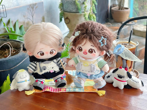 ［ぬい服］10/15/20cm 無属性 ぬいぐるみ用 お洋服【小狗烧】