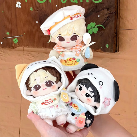 ［ぬい服］10cm 無属性 ぬいぐるみ用 お洋服【蛋包饭】