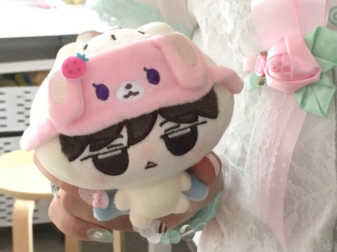 【受注予約】［ぬい服］10cm 無属性 ぬいぐるみ用 お洋服【眼罩】