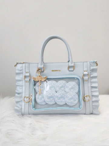 ［バッグ］缶バッジ用 痛バッグ 2way ショルダーバッグ【LOLI6L】