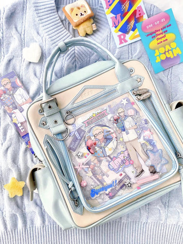 ［バッグ］痛バッグ 3way トートバッグ【E6P4U7】