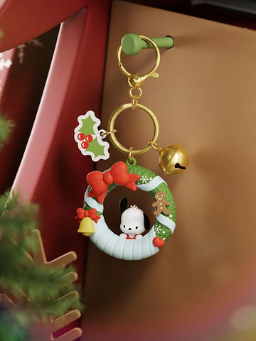 ［サンリオ］クリスマス キーホルダー【95F7LD】