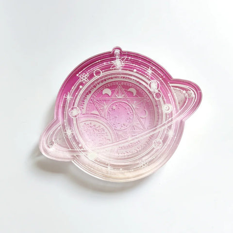 ［推し活グッズ］缶バッジ アクリルフレーム 58/75mm【小行星】