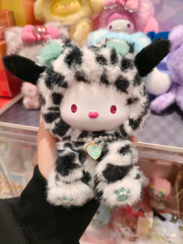 ［サンリオ］トレーディングぬいぐるみ 中身確認【豹纹】